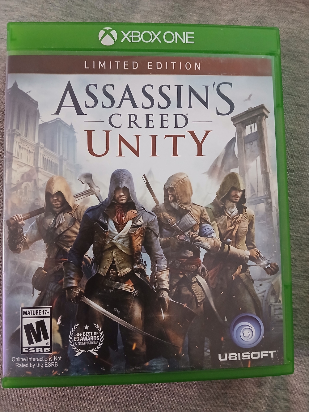 Assassin's Creed Unity Limited Edition - Xbox One (Green Case)
